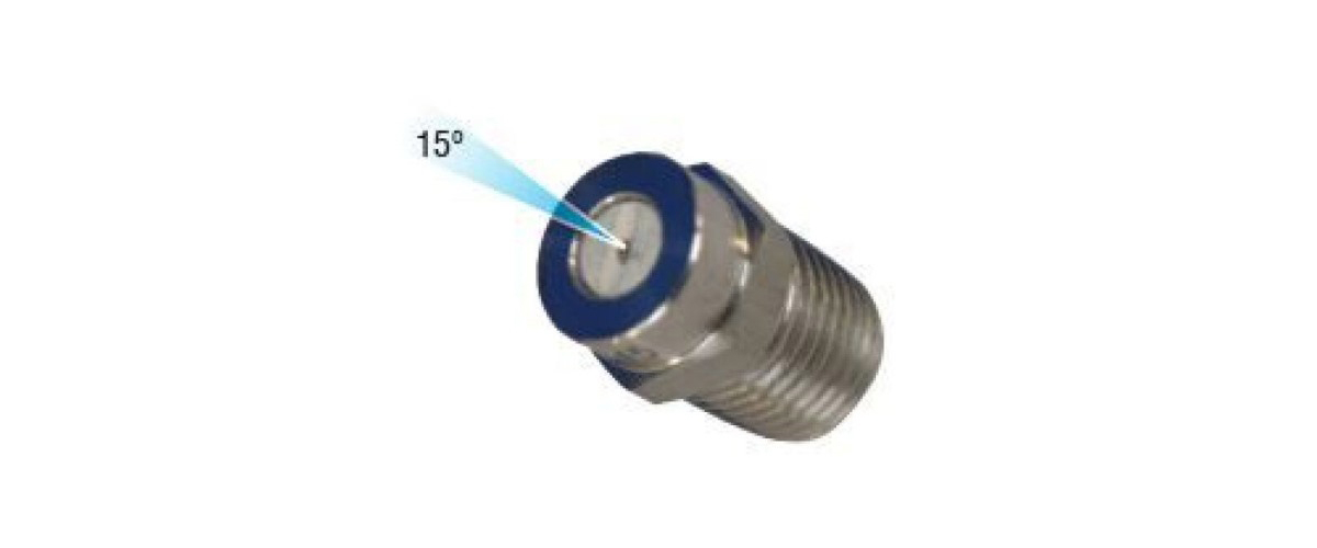 Fan Jet 04515 Stainless Steel Nozzle with Ceramic Insert