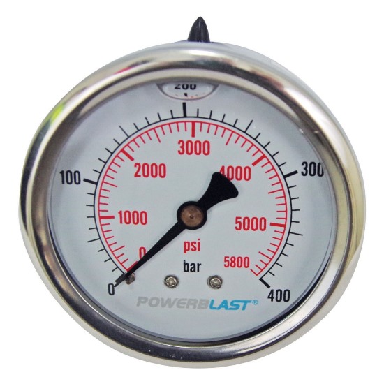 Powerblast Pressure Gauge 5800psi