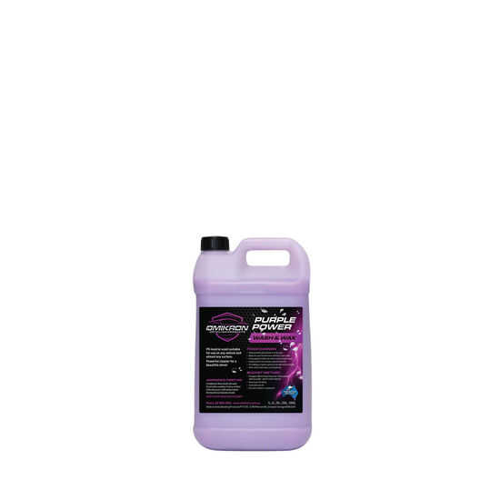 Purple Power +ndash Foam Wash +amp Wax