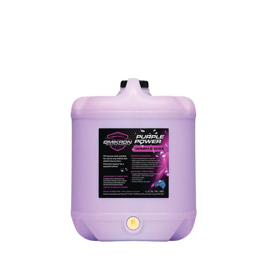 Purple Power +ndash Foam Wash +amp Wax