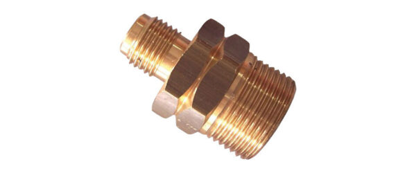 13366 - Kranzle 1/4''M x M22M Nipple (Deep Bore)