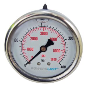 PPPPG150 - Powerblast Pressure Gauge 5800psi
