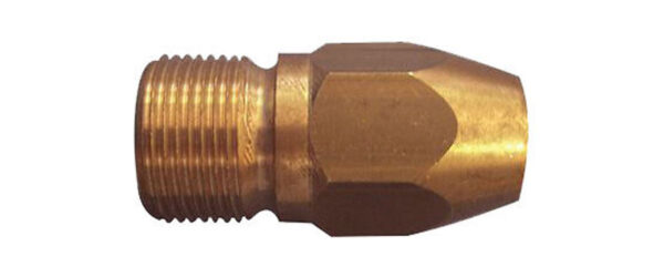 13365 - Kranzle 1/4''M x M22M Nipple - Image 2