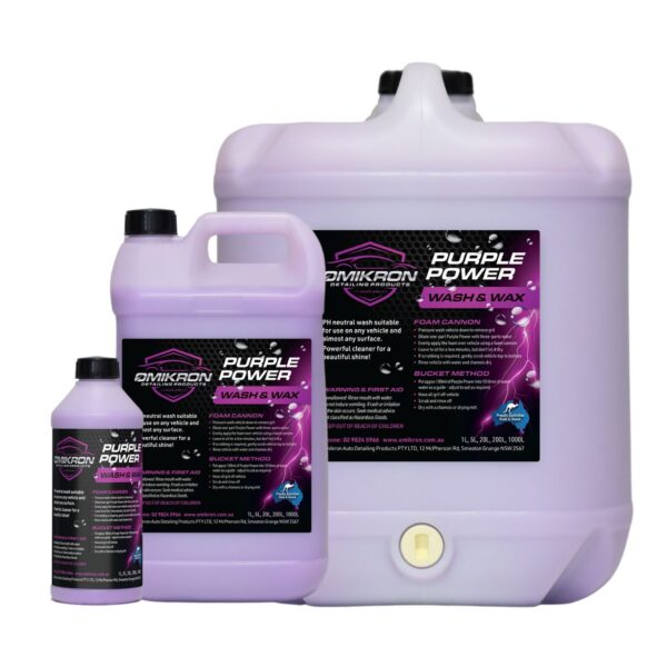 Purple Power Foam Wash & Wax
