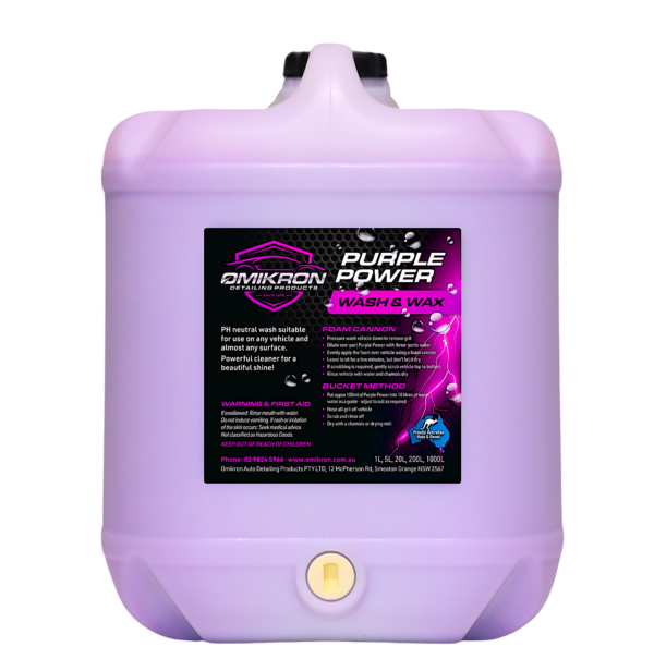 Purple Power Foam Wash & Wax - Image 6