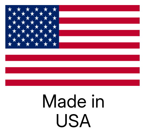 Made in USA Badge
